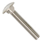 1/4"-20 x 1-1/2" Conquest Carriage Bolt - 316 Stainless Steel