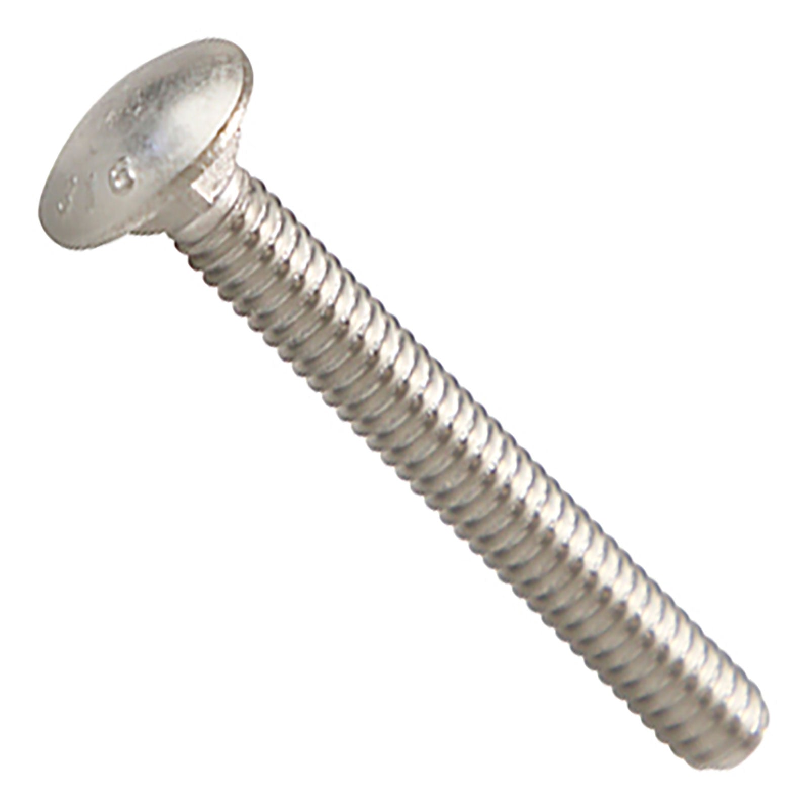 1/4"-20 x 2" Conquest Carriage Bolt - 316 Stainless Steel