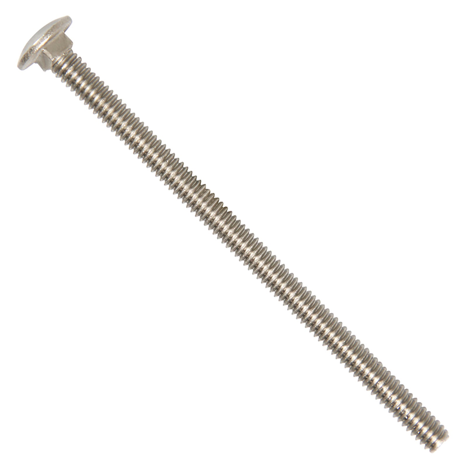 1/4"-20 x 4-1/2" Conquest Carriage Bolt - 316 Stainless Steel