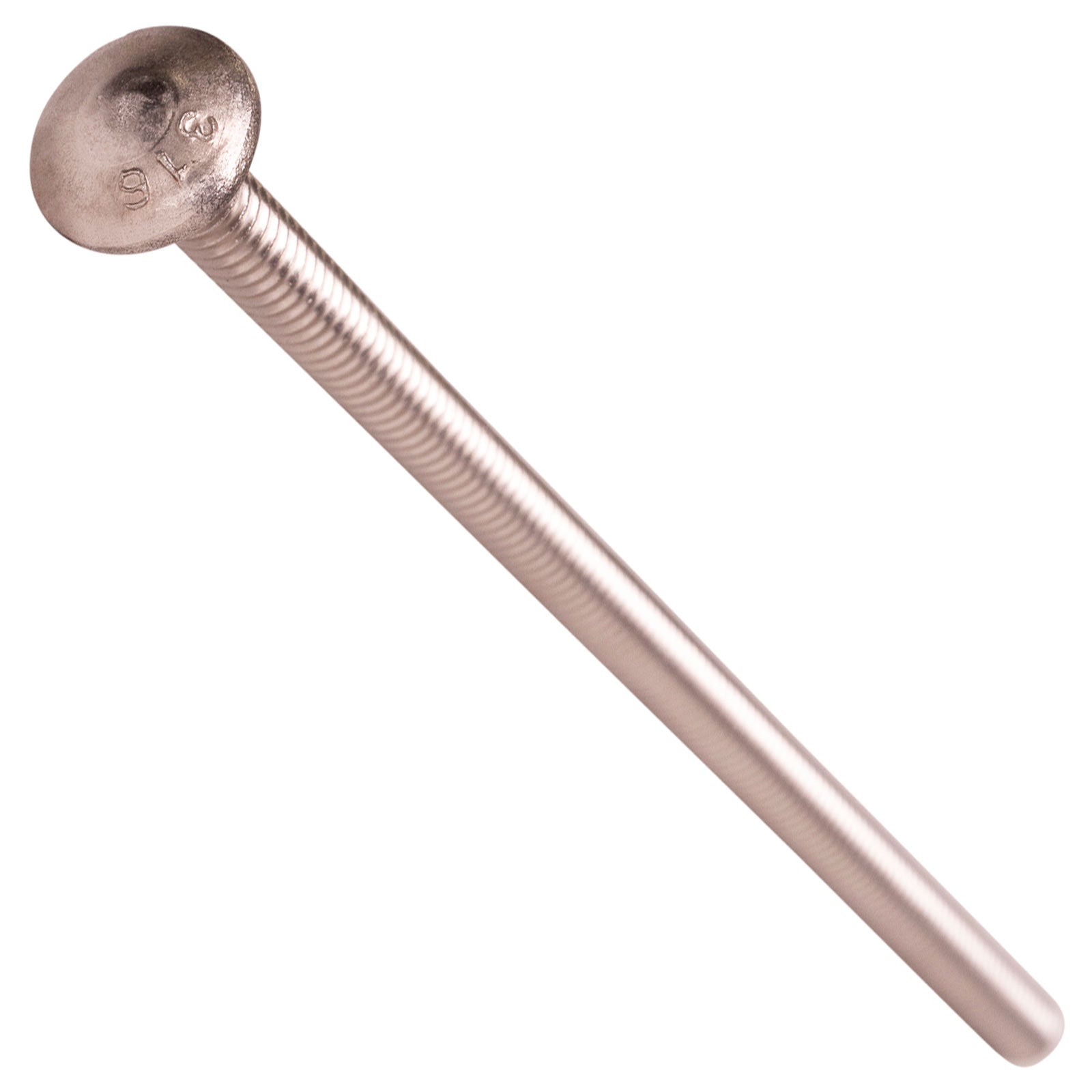 1/4"-20 x 6" Conquest Carriage Bolt - 316 Stainless Steel