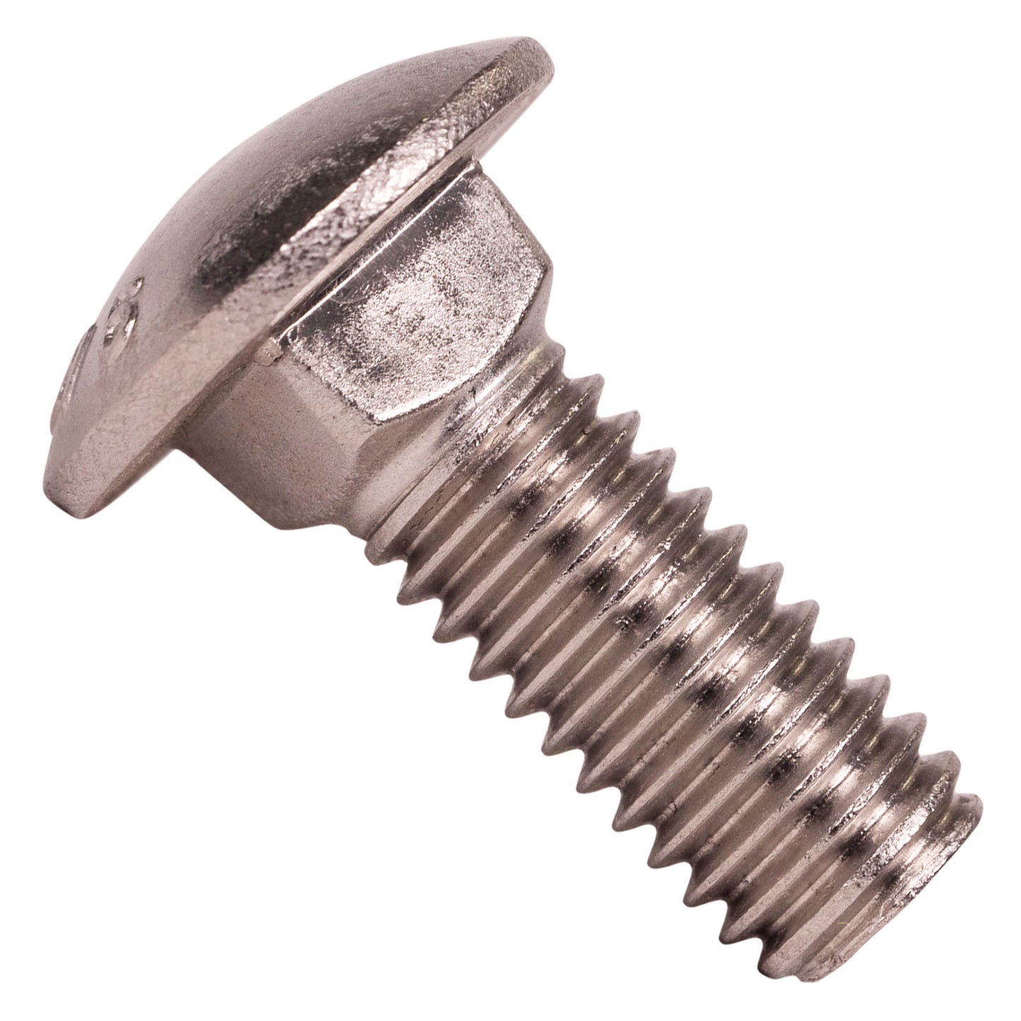 3/8"-16 x 1" Conquest Carriage Bolt - 316 Stainless Steel