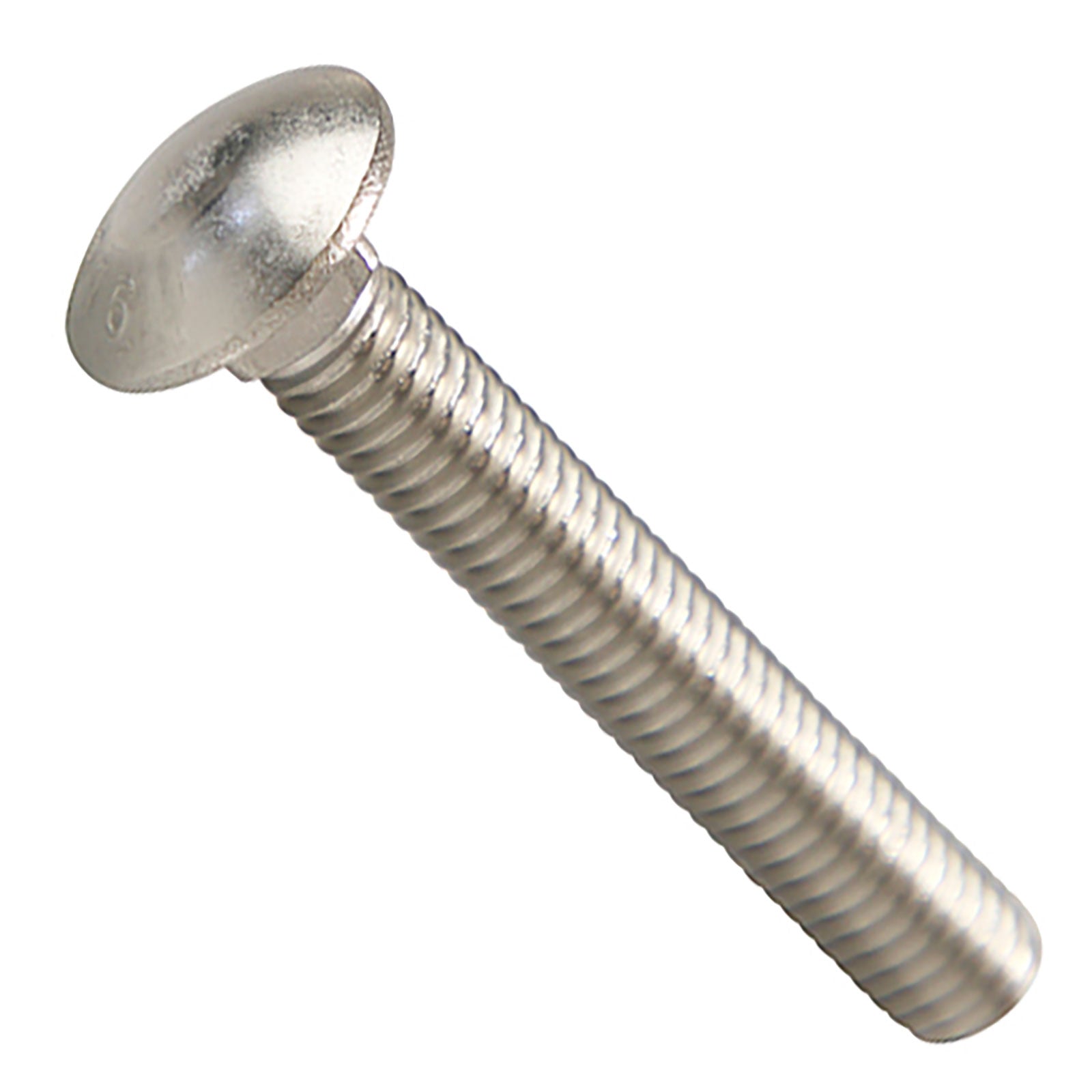 3/8"-16 x 2-1/2" Conquest Carriage Bolt - 316 Stainless Steel