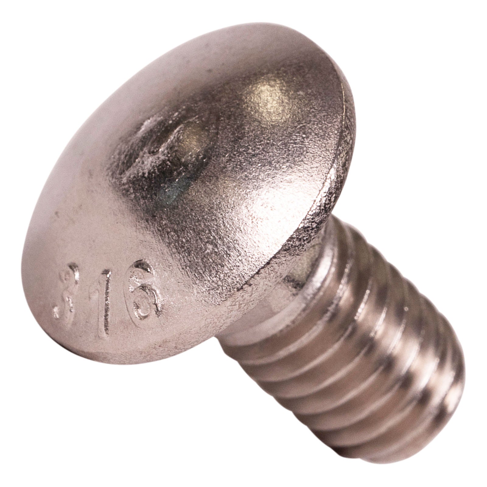 3/8"-16 x 3/4" Conquest Carriage Bolt - 316 Stainless Steel