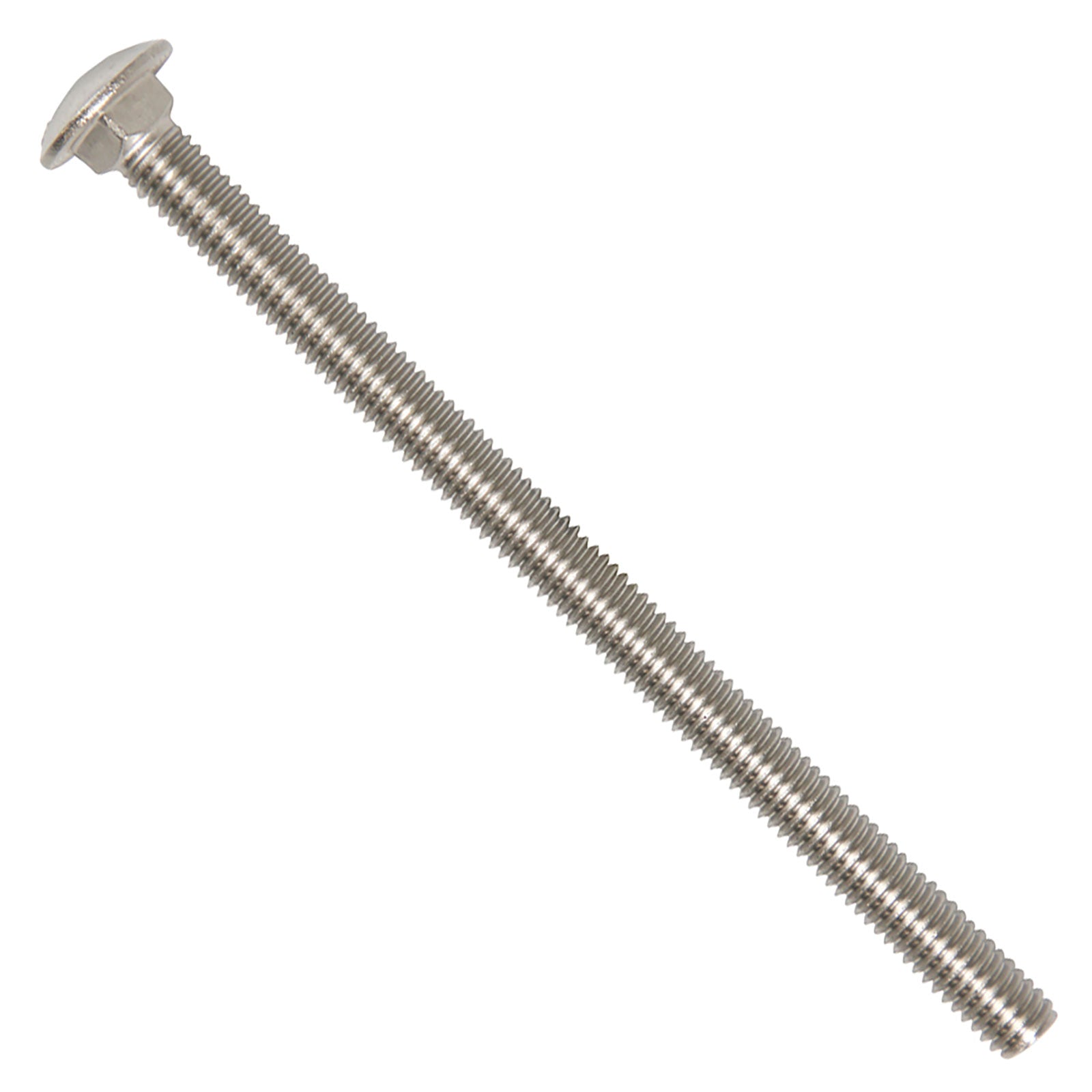 3/8"-16 x 6" Conquest Carriage Bolt - 316 Stainless Steel