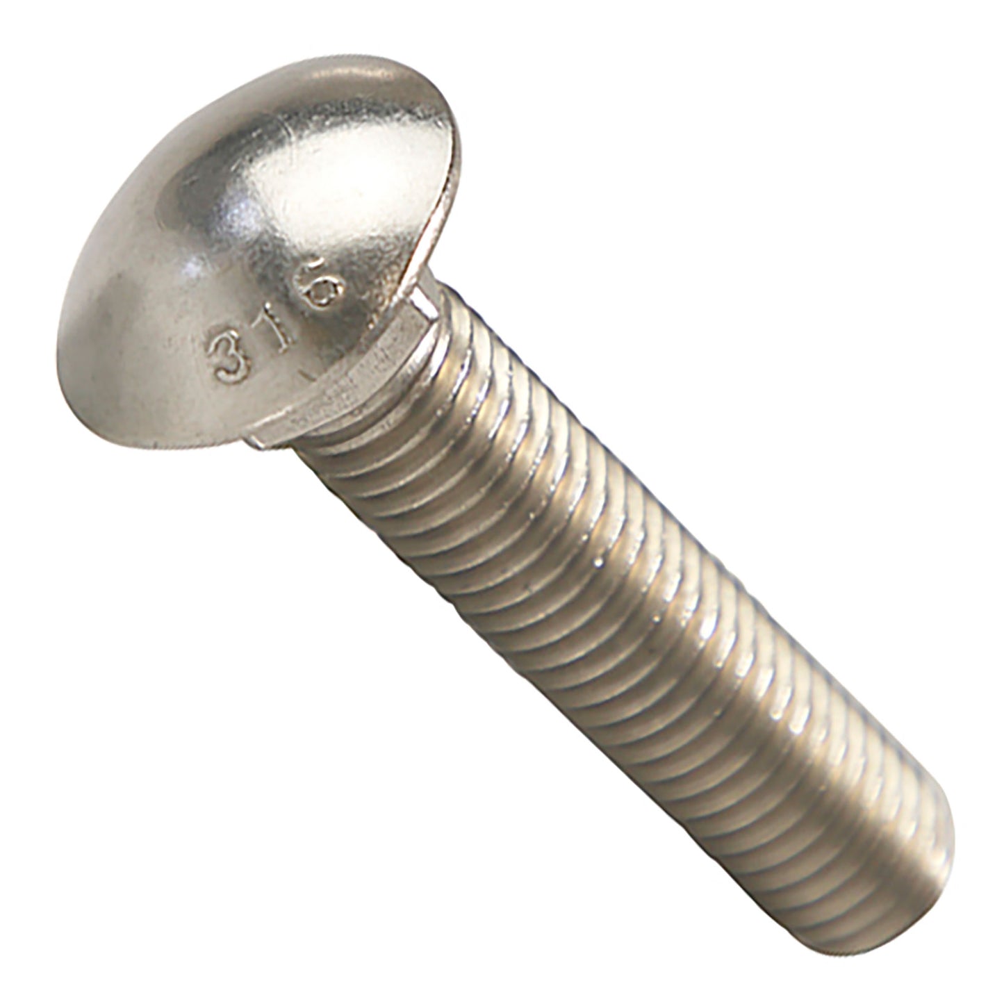 5/8"-11 x 3" Conquest Carriage Bolt - 316 Stainless Steel