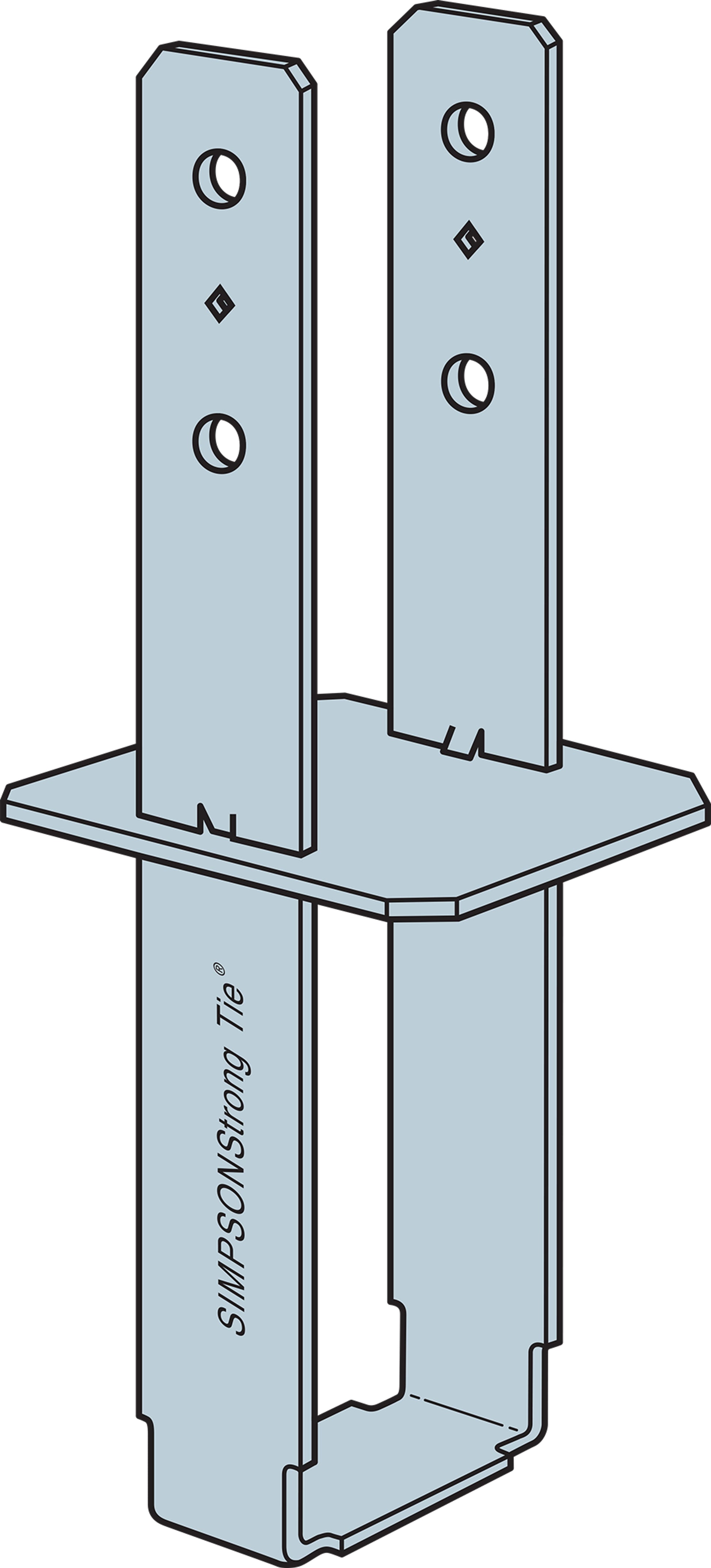 Simpson CB46W 4 X 6 Column Base