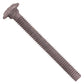 1/4"-20 x 2-1/2" Conquest Carriage Bolt - Hot Dip Galvanized