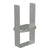 Simpson CBSQ86-SDS2HDG Column Base, Quick-Install - Hot Dip Galvanized