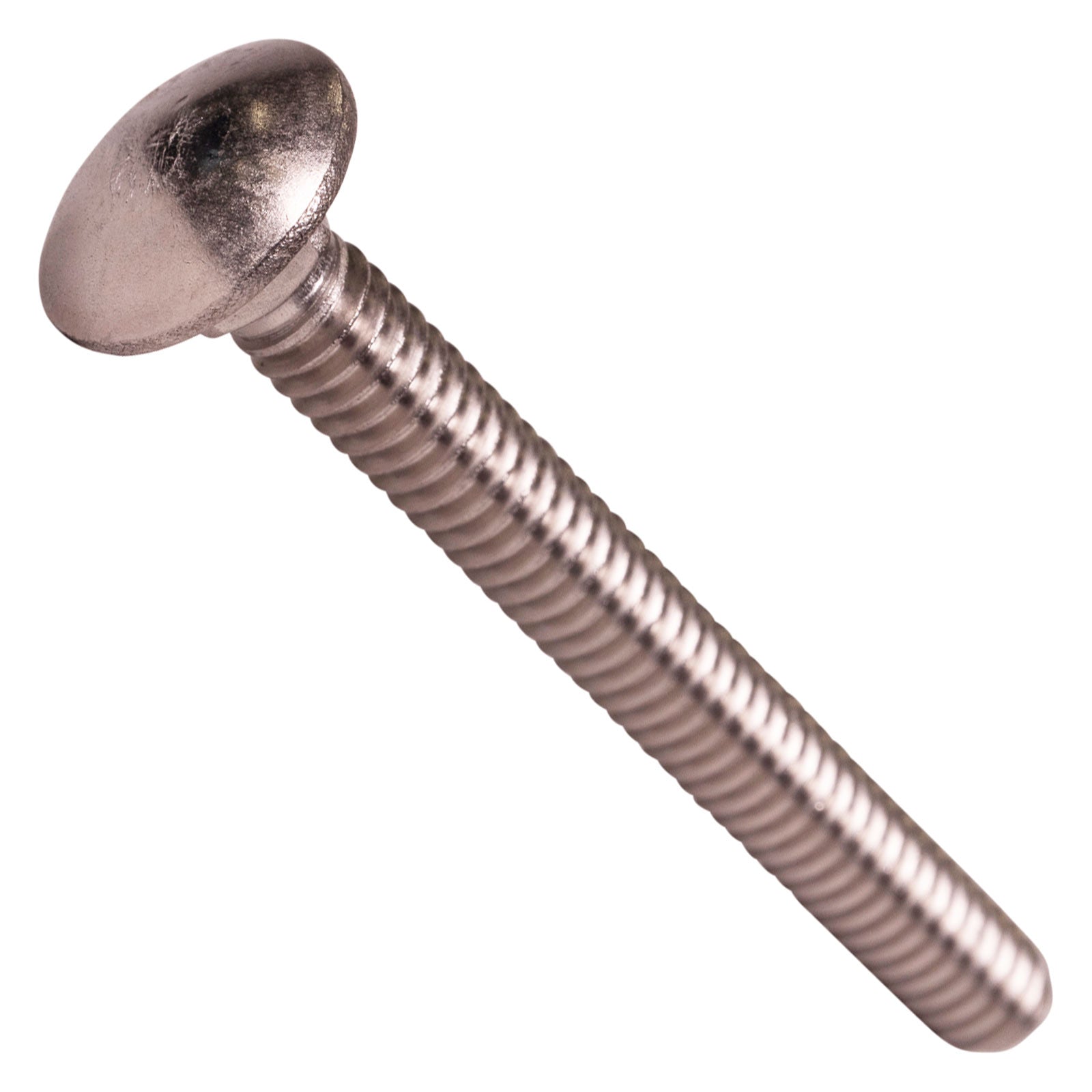 1/4"-20 x 2-1/4" Conquest Carriage Bolt - 304 Stainless Steel