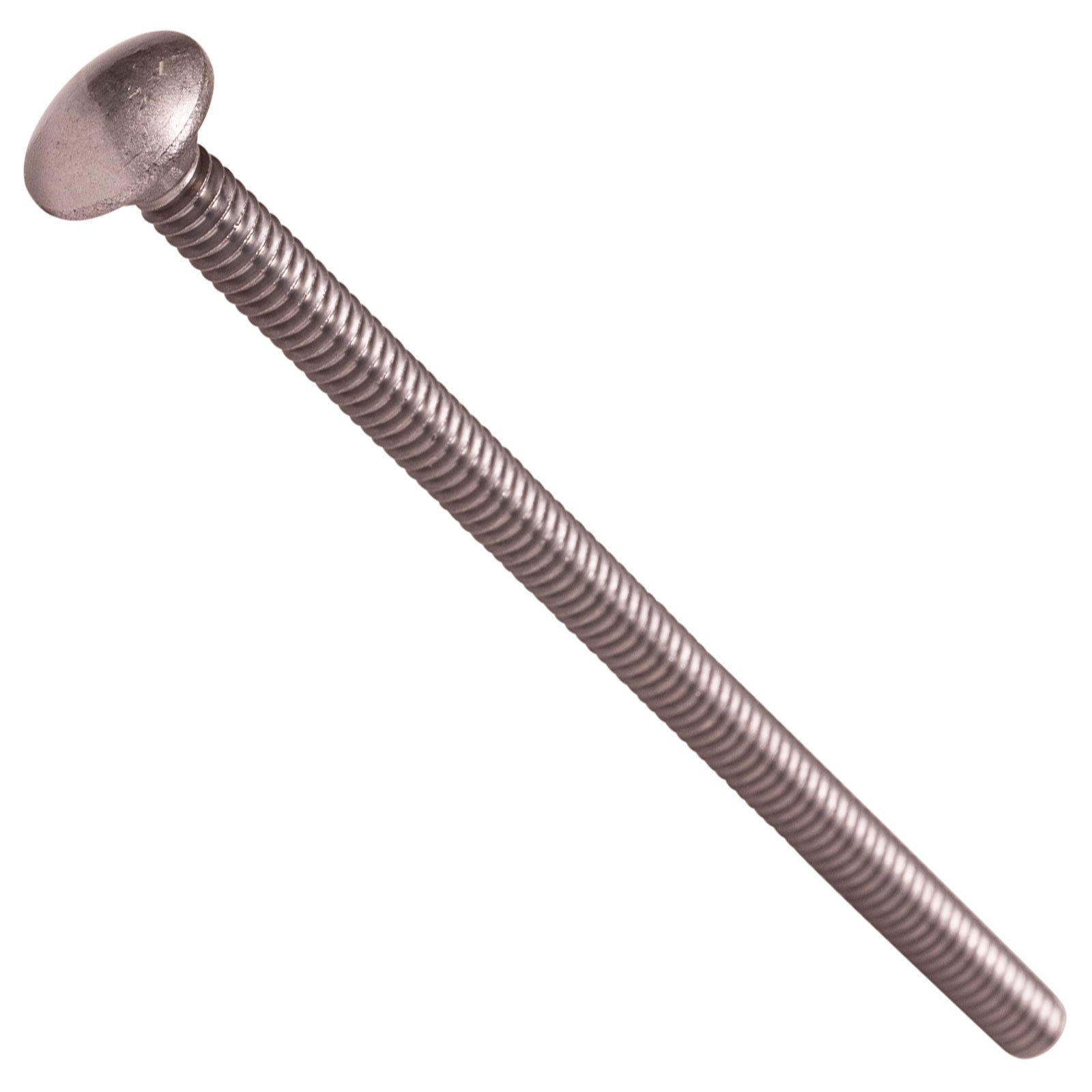 1/4"-20 x 4-1/2" Conquest Carriage Bolt - 304 Stainless Steel