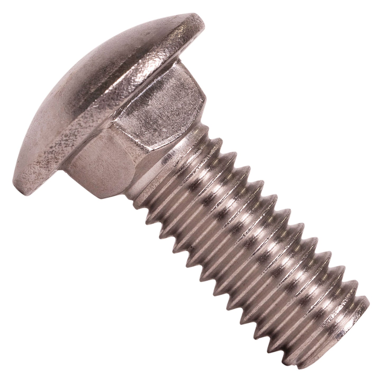 3/8"-16 x 1" Conquest Carriage Bolt - 304 Stainless Steel