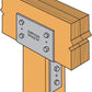 Simpson CC10X Column Cap for 10X Beam, Variable Post, Custom Non-Returnable