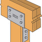 Simpson CC3 1/4X, Column Cap, Variable Post, Custom Non-Returnable