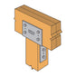 Simpson CC4X, Column Cap for 4X Beam,Variable Post, Custom Non-Returnable