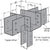 Simpson CCC4X Cross Column Cap