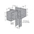 Simpson CCT3 1/4X T-Shape Column Cap for 3-1/8