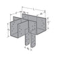 Simpson Strong-Tie CCTQ3X-SDS T-Shape Column Cap for 3-1/8" Beam