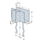 Simpson CCTQM3.62-SDS T-Shape Column Cap