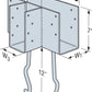 Simpson CCTQM3.62-SDS T-Shape Column Cap