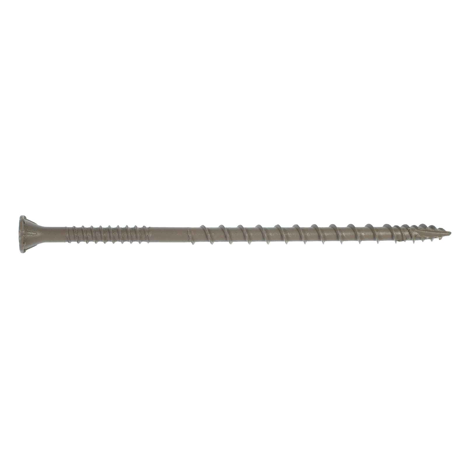 #10 x 4" Tan T-25 DSV Wood Screw Pkg - 1000