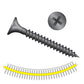 #6 x 1-5/8" Quik Drive DWF Drywall-To-CFS Screw, Gray Phosphate, Pkg 2500