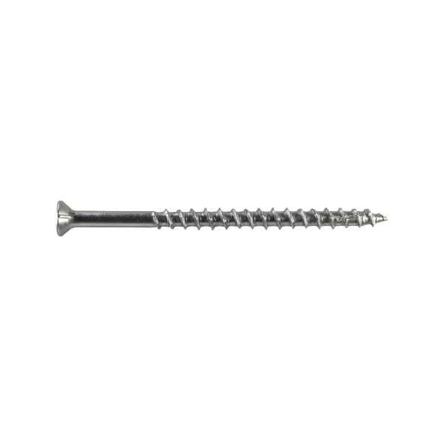 #12 x 4" Simpson Deck-Drive™ DWP WOOD SS Screw - 316 Stainless Steel, Pkg 20