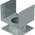 Simpson ECB66 6x6 Elevated Column Base - Gray Paint