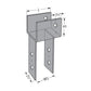 Simpson ECC4X Custom End Column Cap for 4X Beam