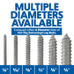 Multiple Diameters Available for Hot Dip Galvanized Lag Bolts