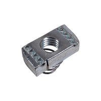 Short Spring Nut - Electro-Galvanized