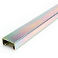 1-5/8" x 13/16" Solid Strut Channel - "Gold" - Yellow Zinc