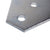 5-Hole T Gusset Plate - Electro-Galvanized