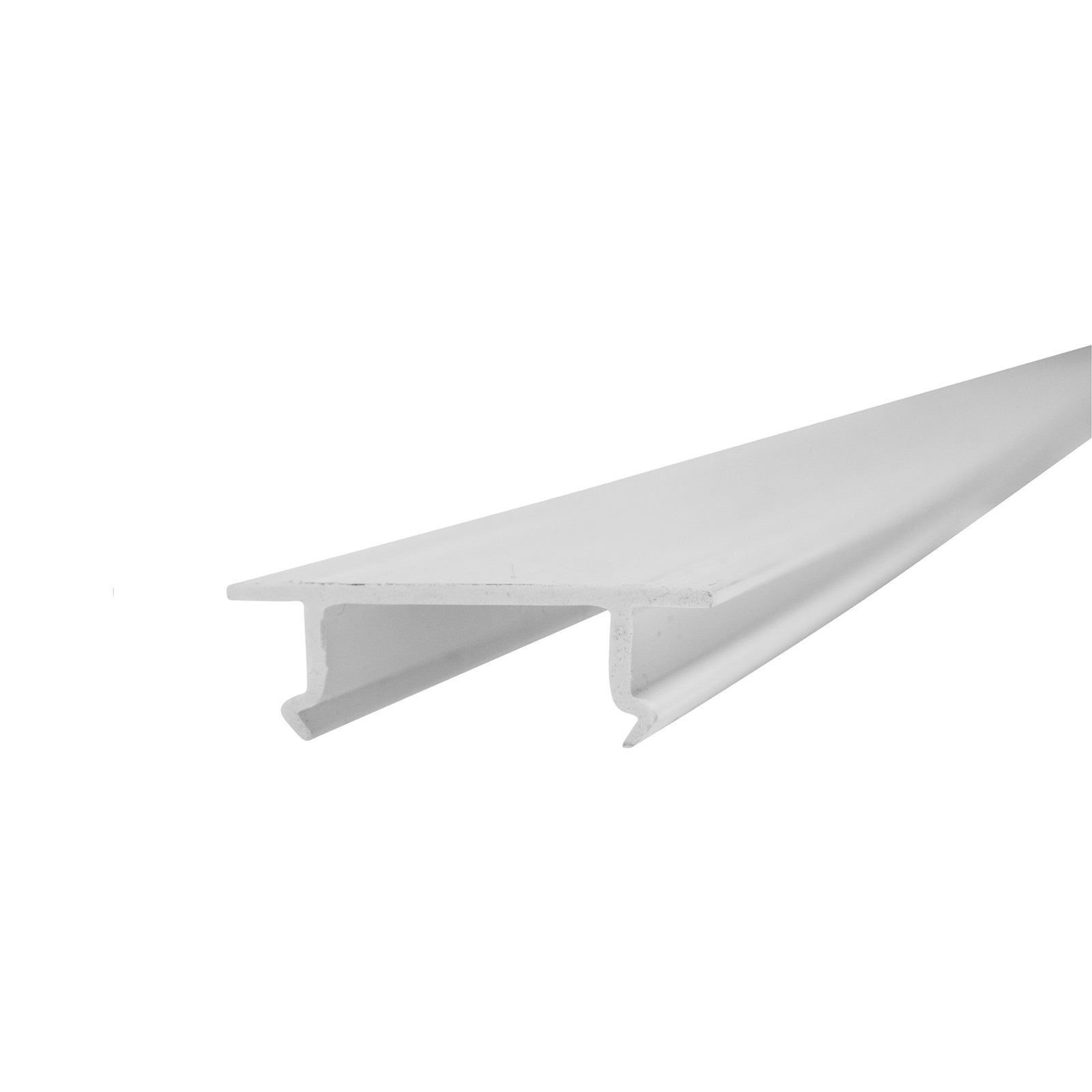 Plastic Channel Closure Strip - White