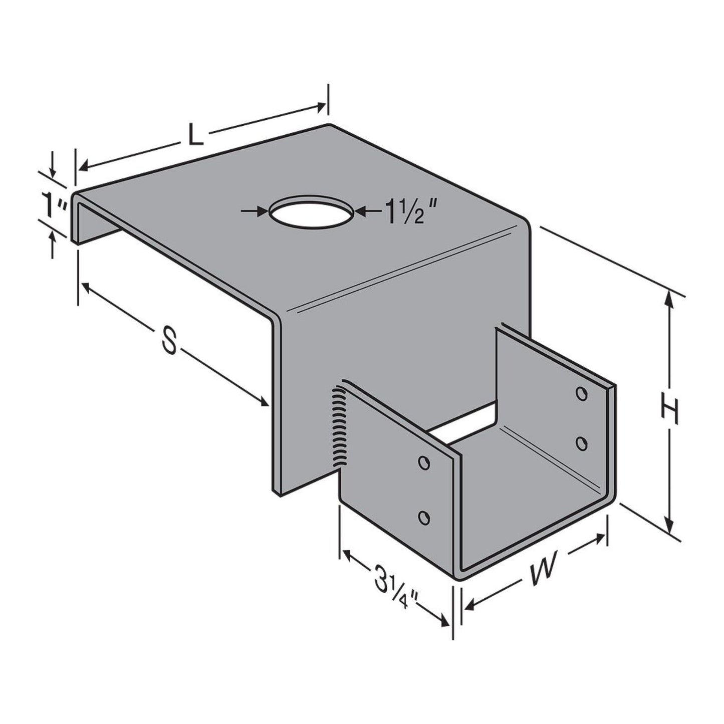 Simpson GH Top-Flange Girder Hanger