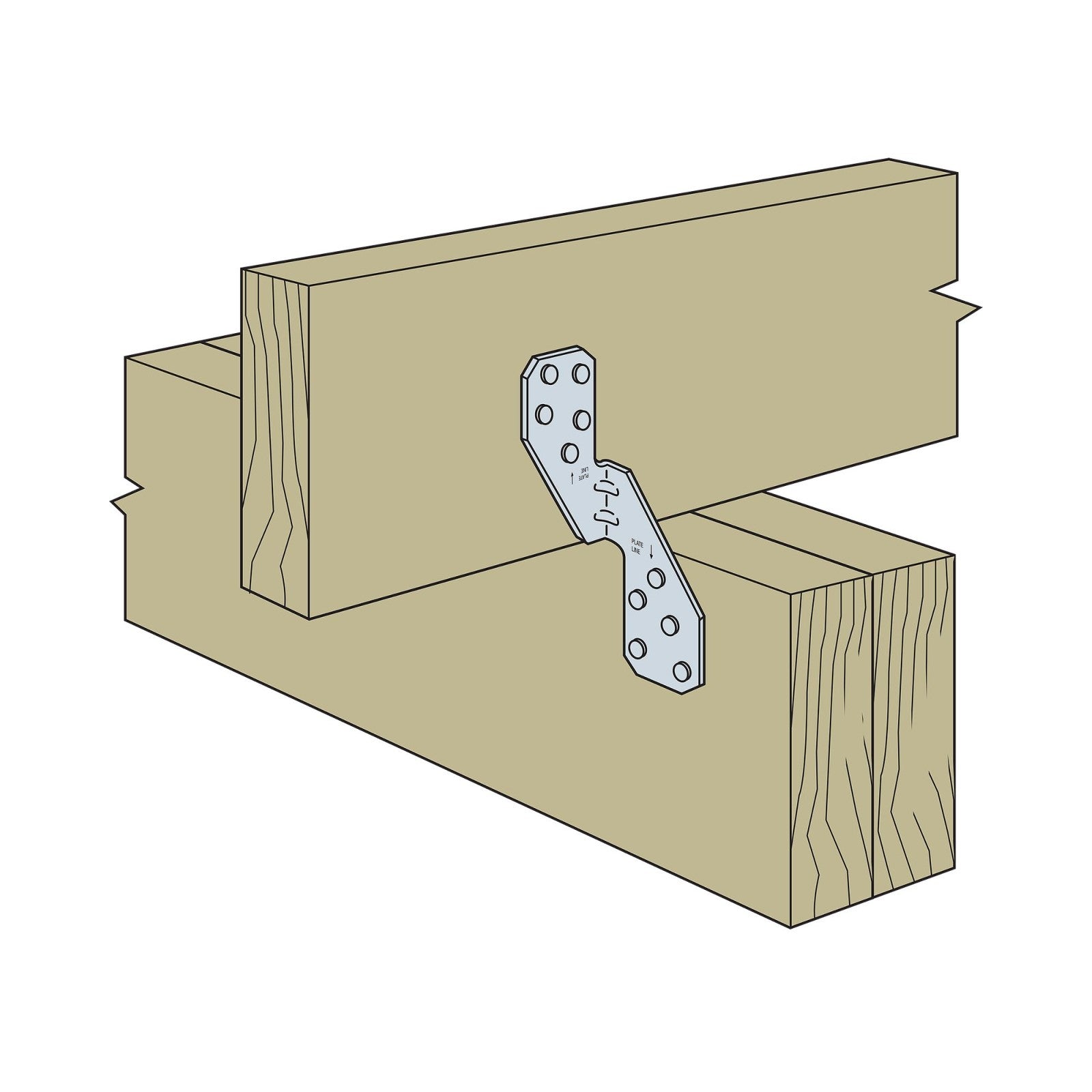 Simpson H2.5ASS Hurricane Tie - Stainless Steel – Fasteners Plus