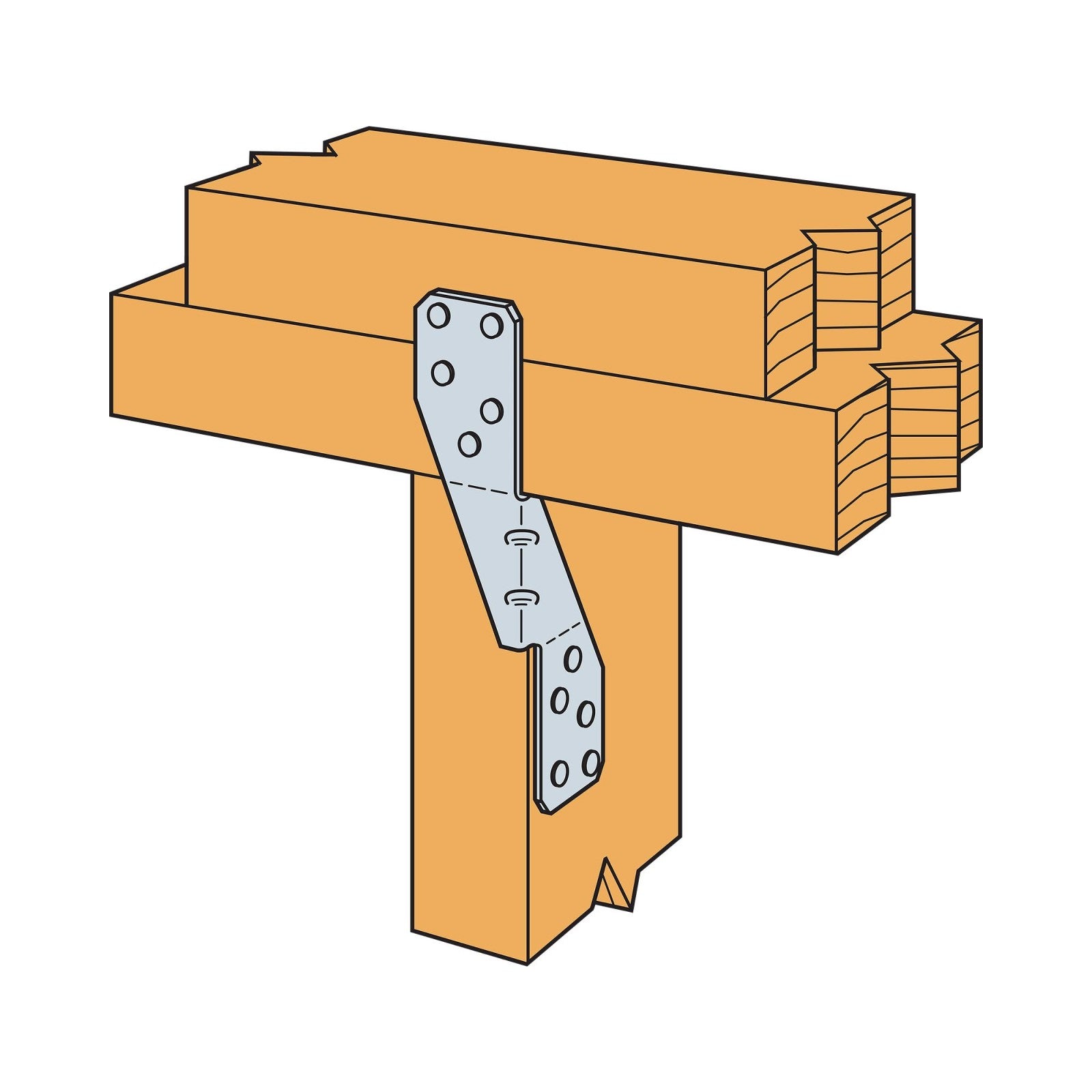 Simpson H2.5ASS Hurricane Tie - Stainless Steel – Fasteners Plus