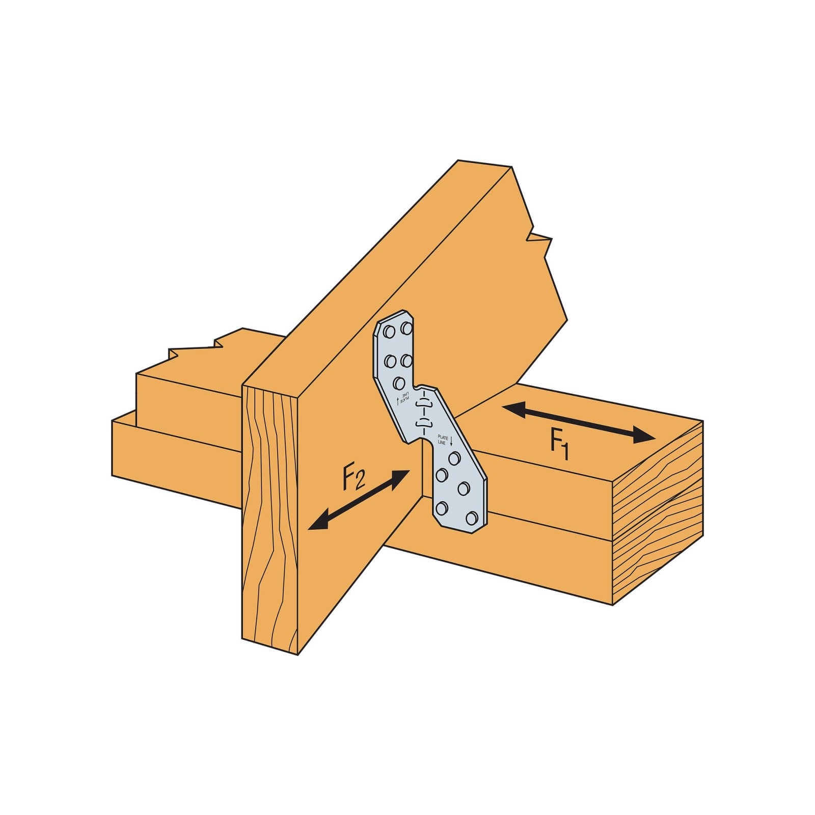 Simpson H2.5ASS Hurricane Tie - Stainless Steel – Fasteners Plus