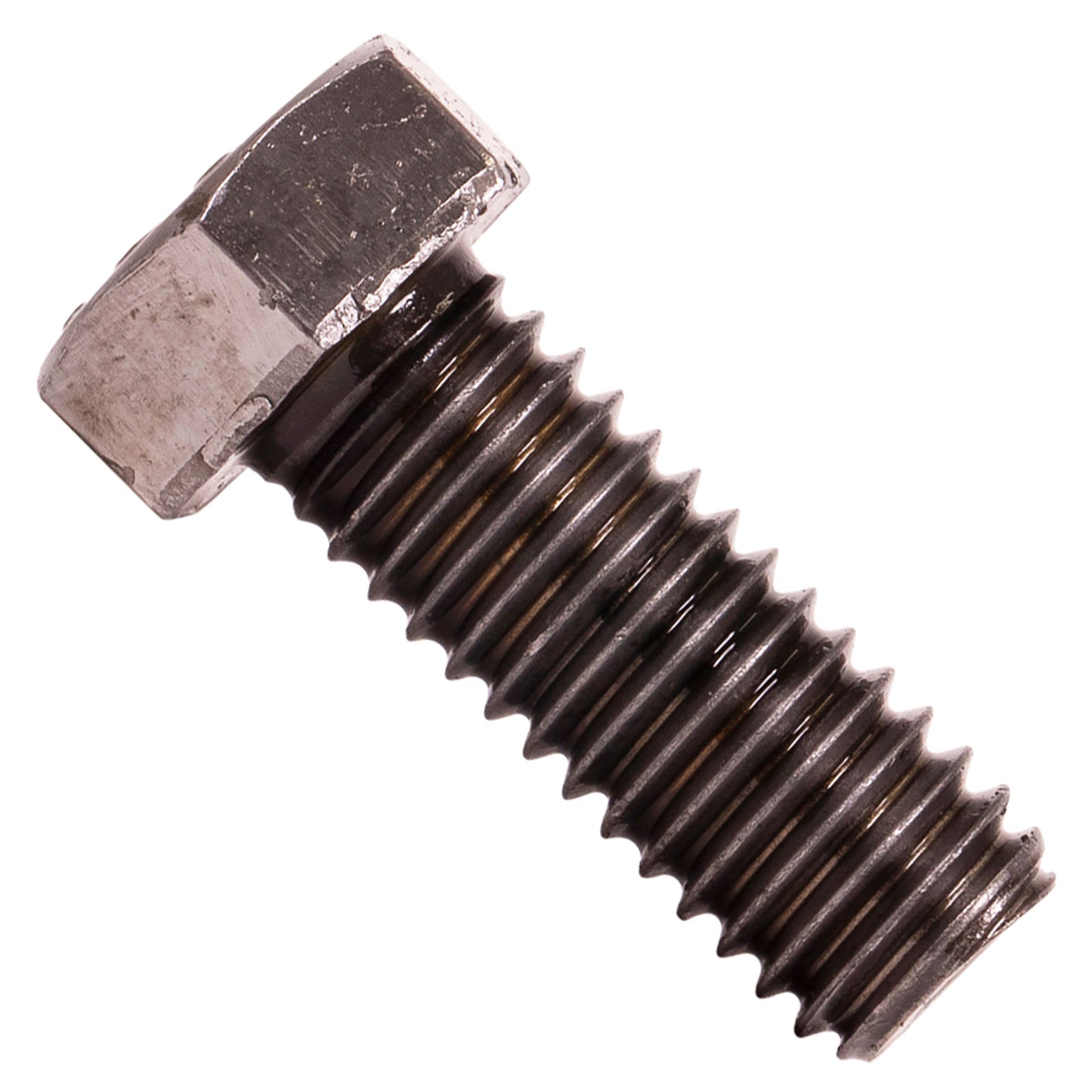 3/8"-16 x 1" Conquest A307 Grade A Fully Threaded Hex Bolt - Plain