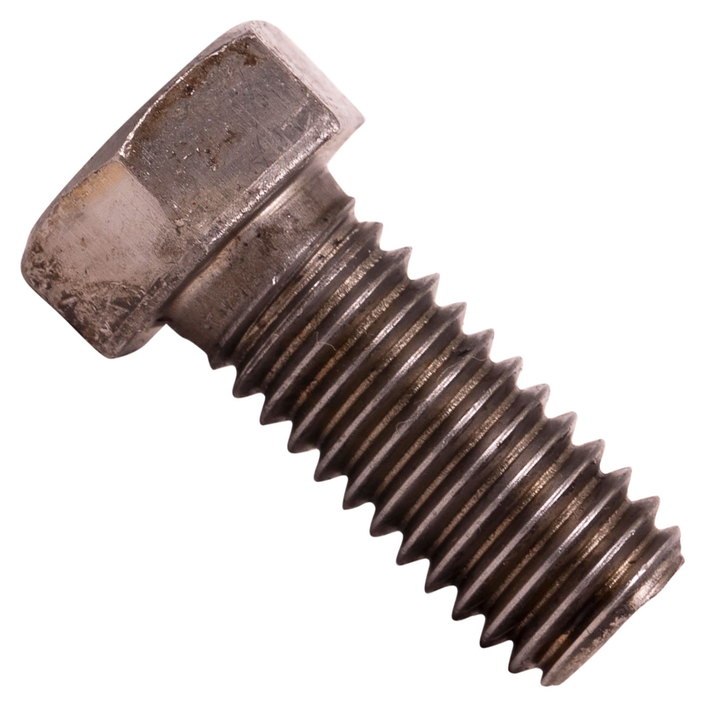 7/16"-14 x 1" Conquest A307 Grade A Fully Threaded Hex Bolt - Plain