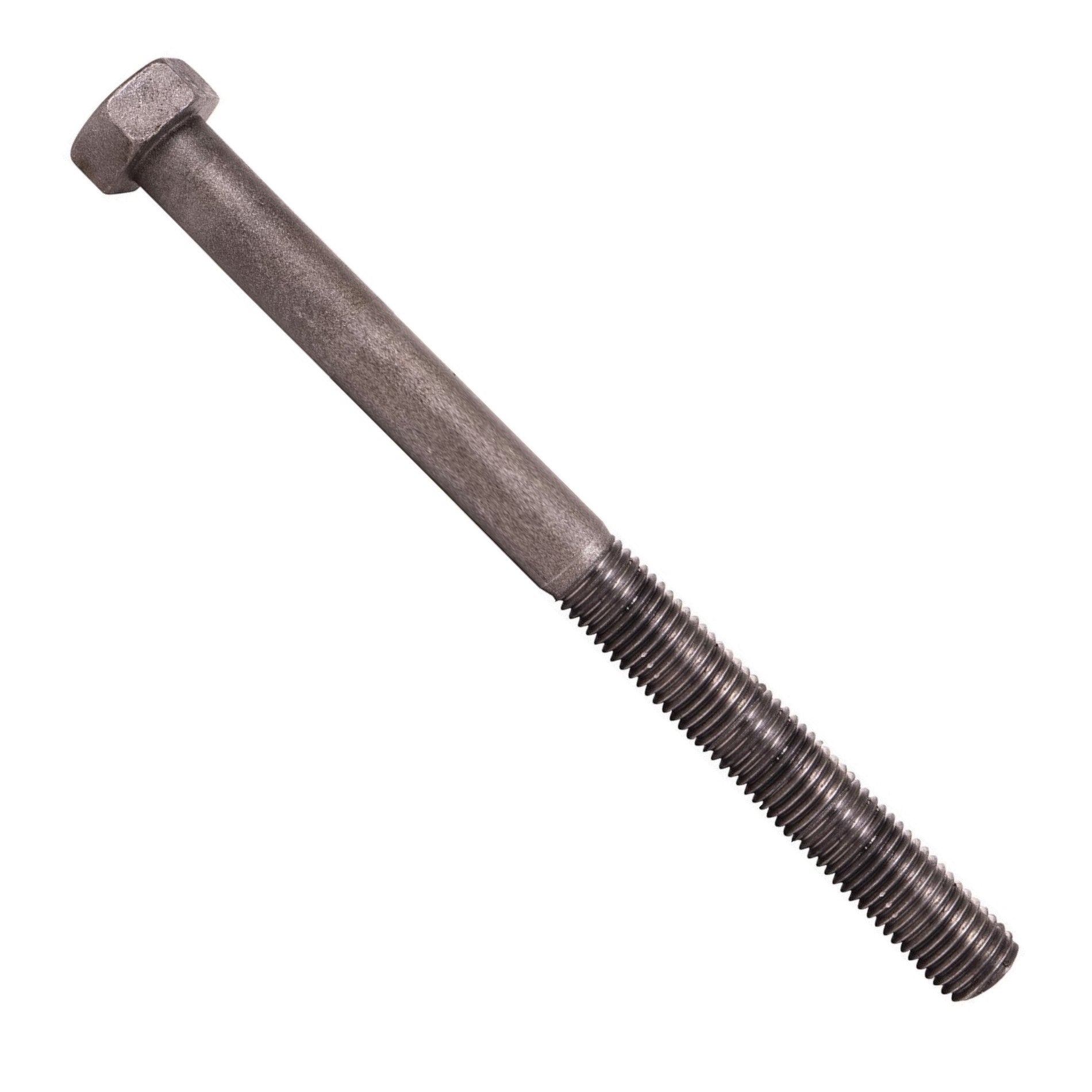 7/8"-9 x 10-1/2" Conquest A307 Grade A Hex Bolt w/6" Thread - Plain, Pkg 25