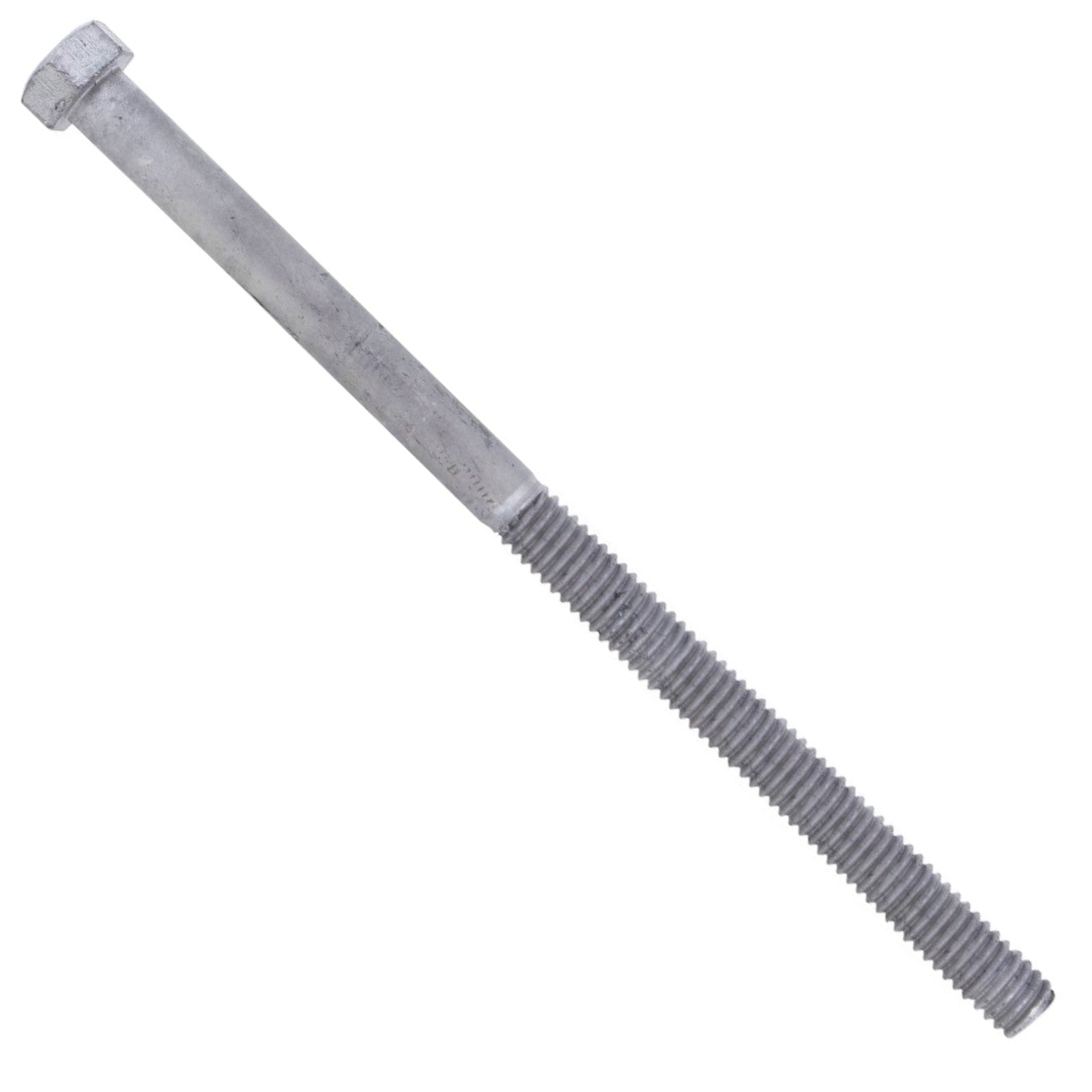 1/2"-13 x 10-1/2" Conquest A307 Grade A Hex Bolt w/6" Thread - Hot Dip Galvanized, Pkg 120