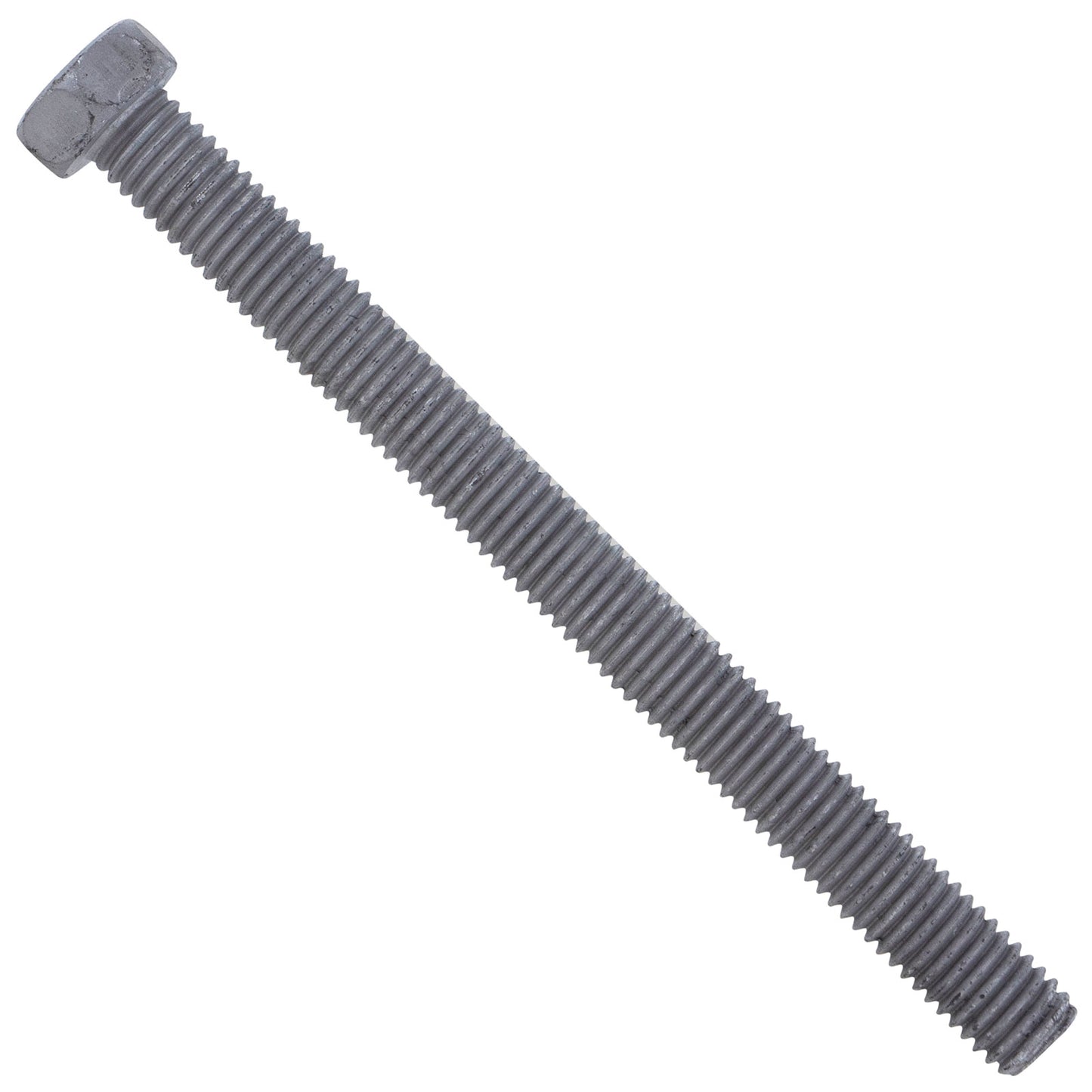 1/2"-13 x 6" Conquest A307 Grade A Fully Threaded Hex Bolt - Hot Dip Galvanized