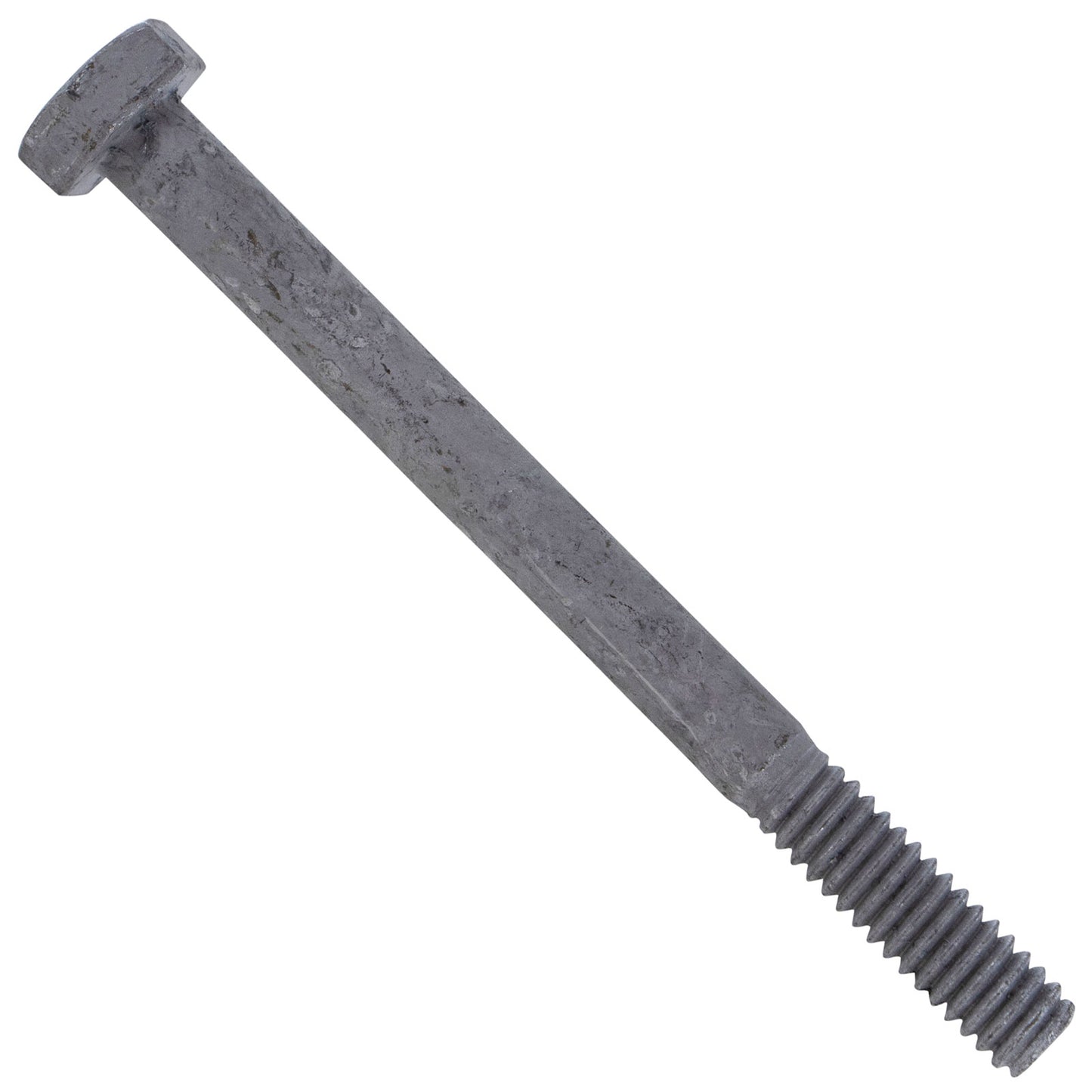 1/4"-20 x 3" Conquest A307 Grade A Hex Bolt - Hot Dip Galvanized