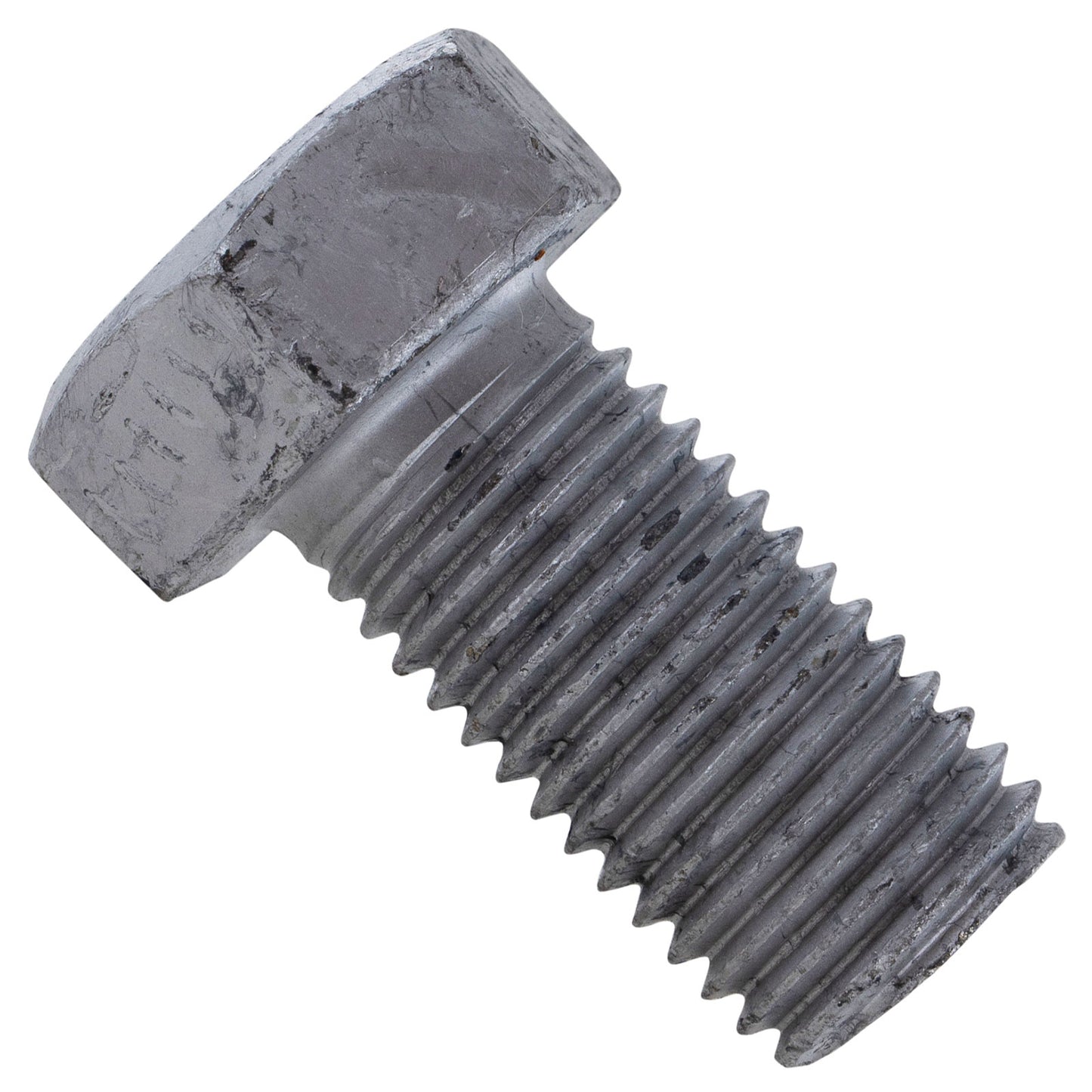 1"-8 x 2" Conquest A307 Grade A Fully Threaded Hex Bolt - Hot Dip Galvanized