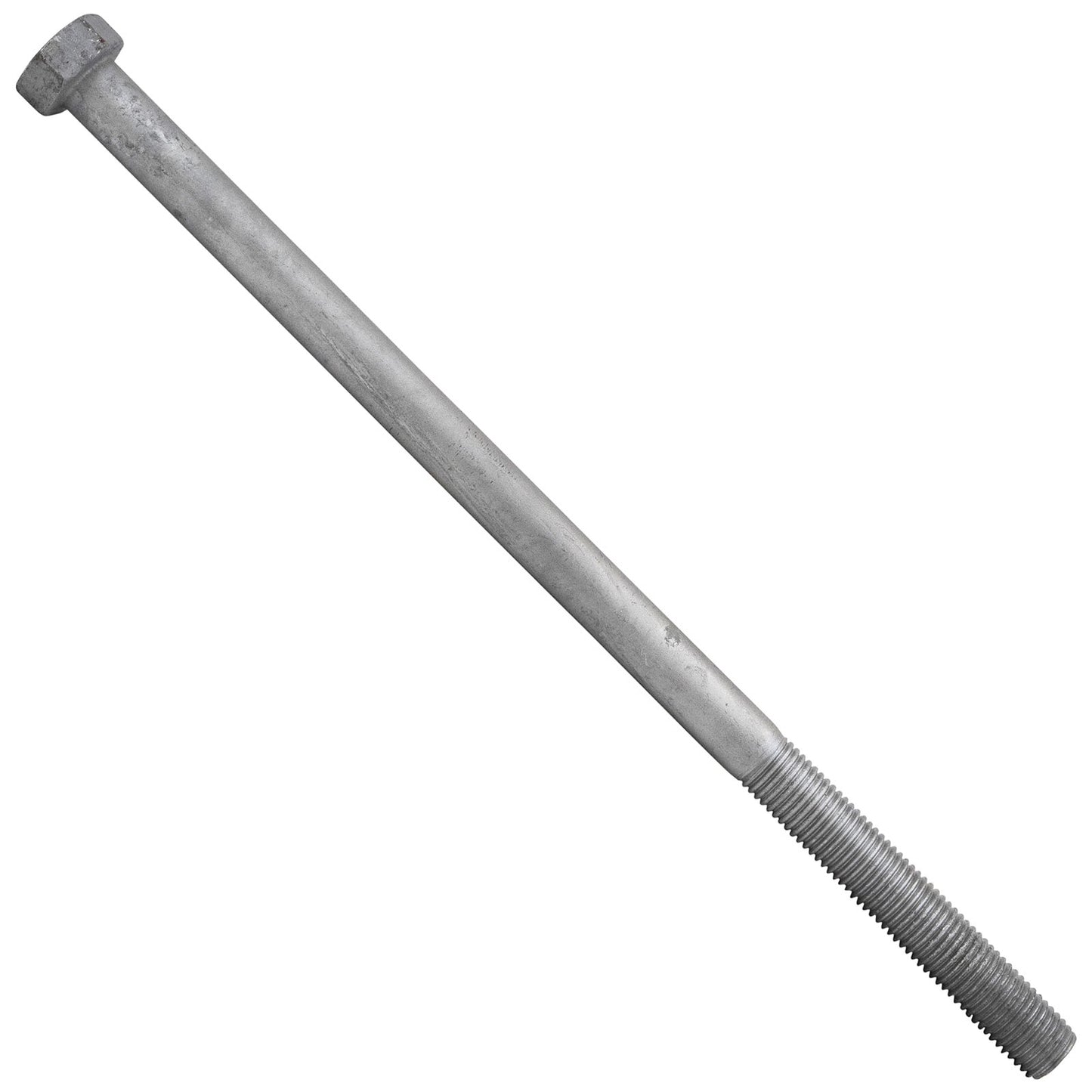 1"-8 x 20" Conquest A307 Grade A Hex Bolt - Hot Dip Galvanized