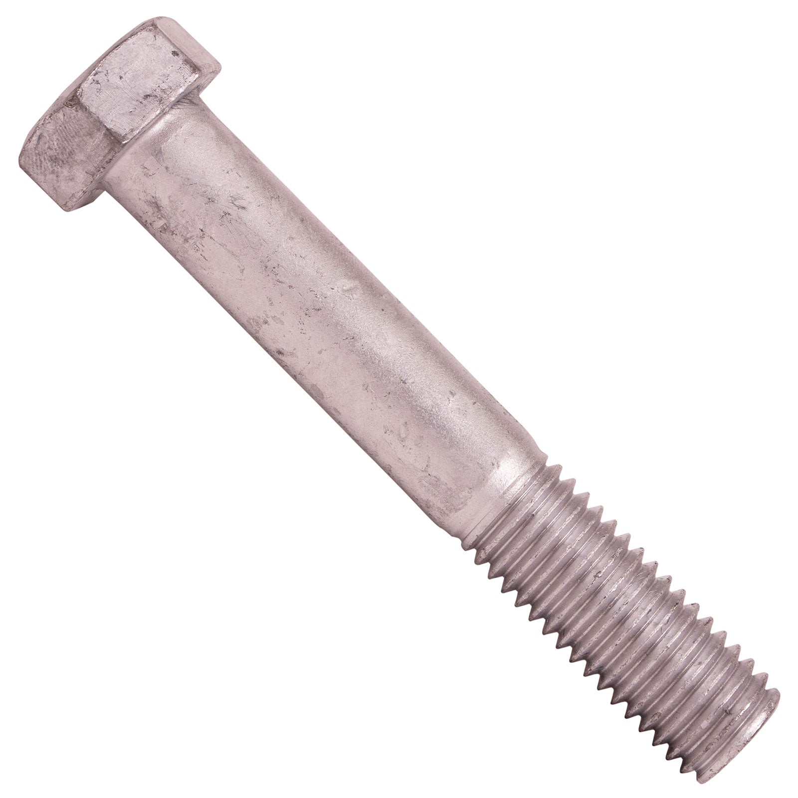 5/8"-11 x 4" Conquest A307 Grade A Hex Bolt - Hot Dip Galvanized