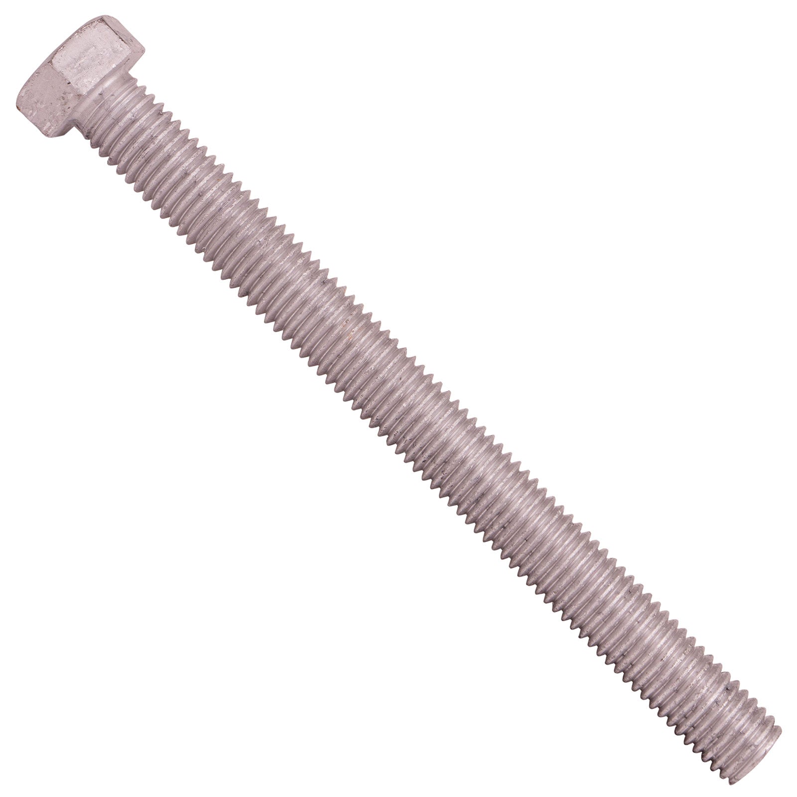 5/8"-11 x 7" Conquest A307 Grade A Fully Threaded Hex Bolt - Hot Dip Galvanized