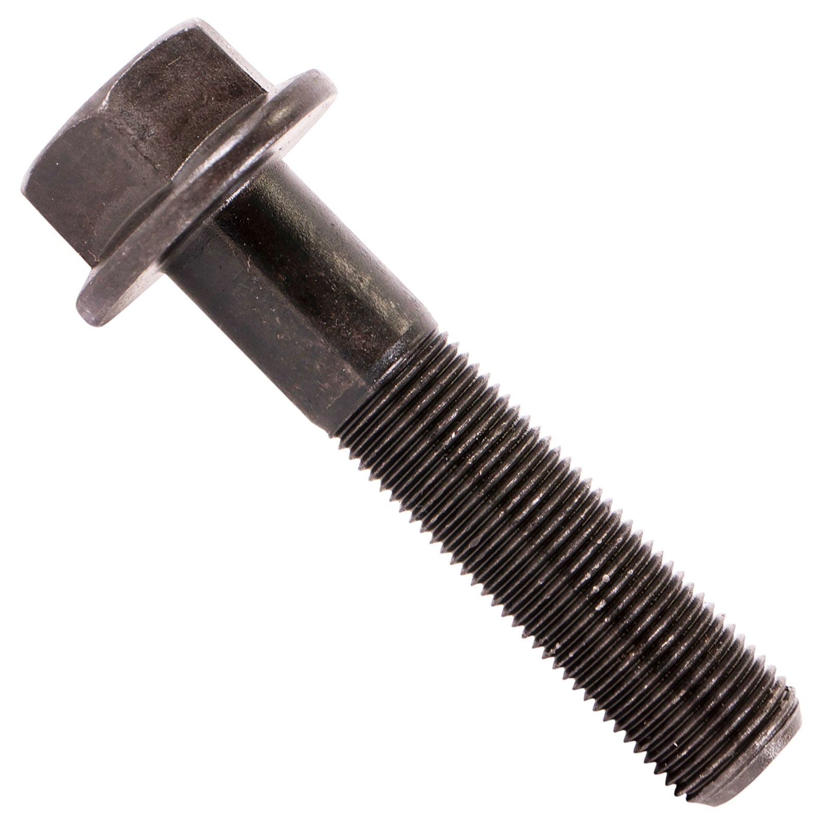 5/8"-18 x 3" Conquest Grade 8 Indented Fine Thread Flange Bolt - Black Phosphate & Oil