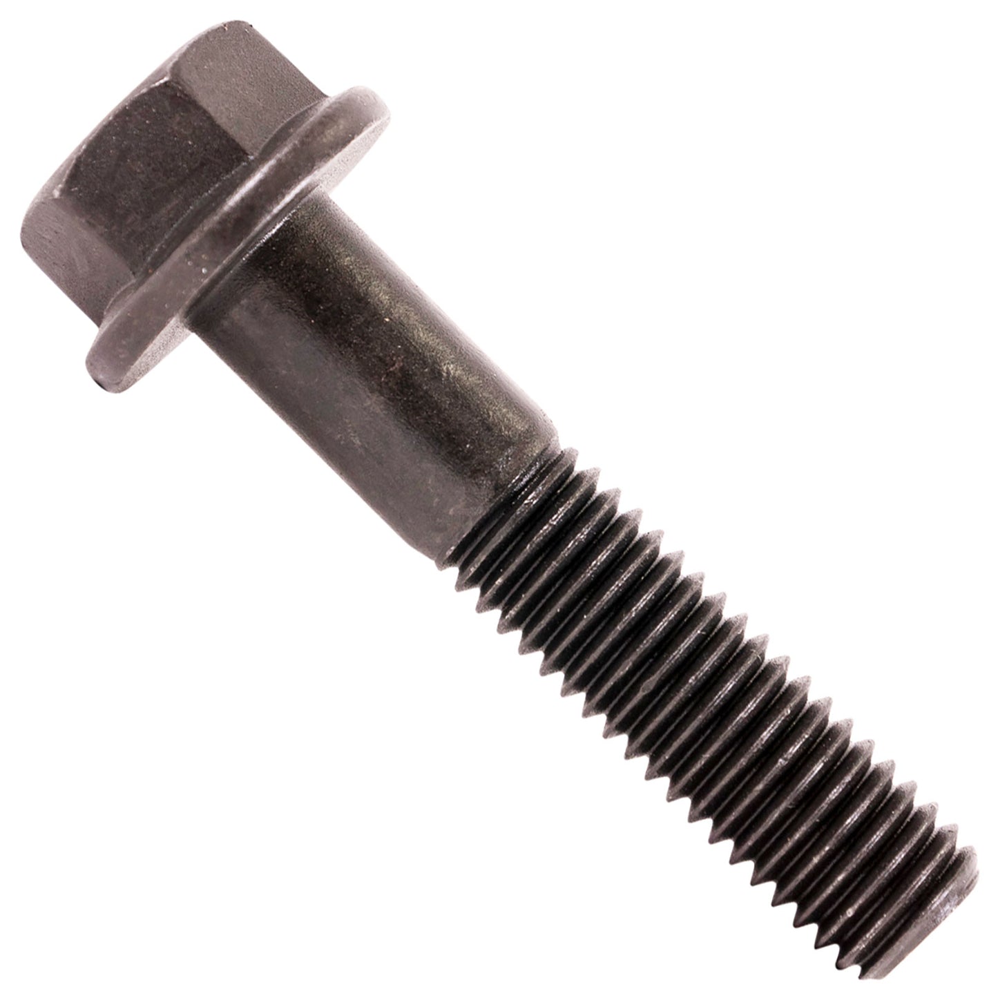 1/2"-13 x 2-1/2" Conquest Grade 8 Indented Flange Bolt - Black Phosphate & Oil