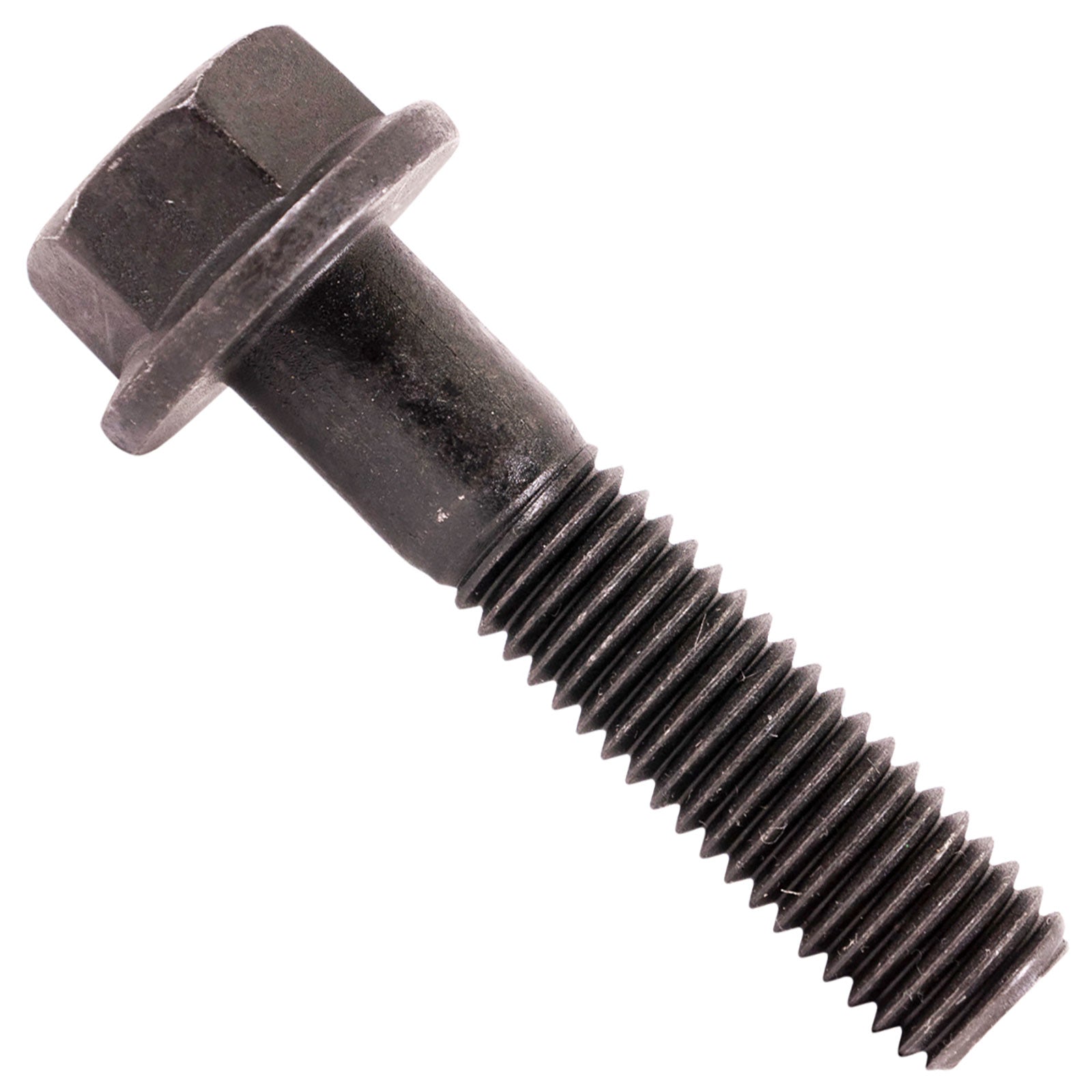 1/2"-13 x 2-1/4" Conquest Grade 8 Indented Flange Bolt - Black Phosphate & Oil